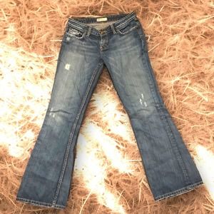 BKE bootcut distressed women’s 30x33 1/2 Jeans